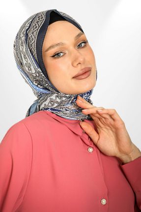 شال سرمه ای زنانه hijabchi - کد 885713933