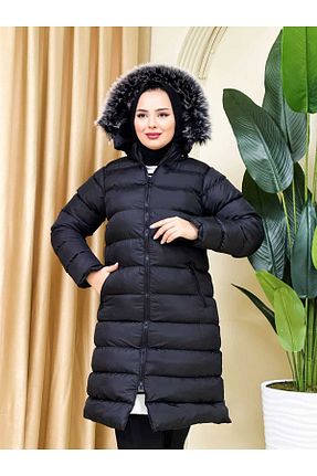 کاپشن مشکی زنانه رگولار RABENBOUTIQUE - کد 885709720