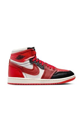 کفش بسکتبال قرمز زنانه چرم مصنوعی Nike - کد 885732616