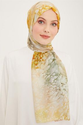 شال سفید زنانه پلی استر Armine - کد 839520525