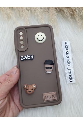 کاور و قاب قهوه ای Samsung Galaxy A7 2018 Aksesuarda Moda - کد 885743397