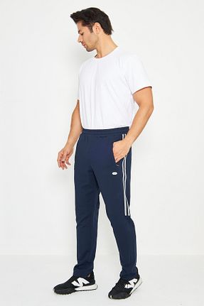 شلوار کرمگن سرمه ای مردانه سایز بزرگ TRENDHİLL - کد 234667825