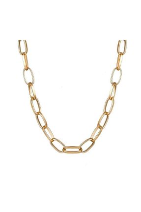 گردنبند استیل ( فولاد ) زرد زنانه استیل (فولاد) JEWELRY - کد 885749006