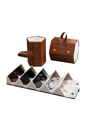 قاب عینک قهوه ای gold shopping - کد 885756934