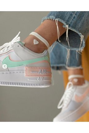 کفش اسنیکر سفید زنانه بند دار Nike - کد 885770417
