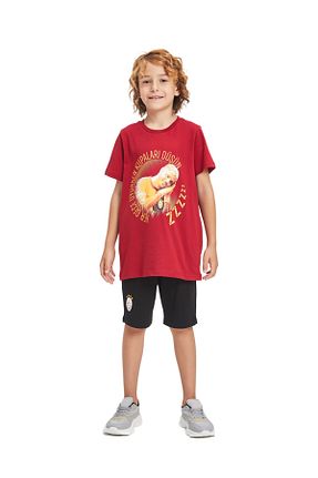 ست لباس راحتی قرمز بچه گانه ساده Galatasaray - کد 891728648
