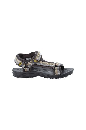صندل طوسی مردانه پاشنه تخت Jack Wolfskin - کد 286824307