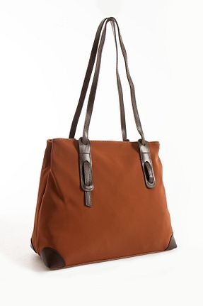 کیف دوشی قهوه ای زنانه پارچه ای BAGS - کد 885792736