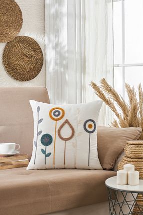 کوسن و روکش کوسن سفید کتان Casnack - کد 885792921