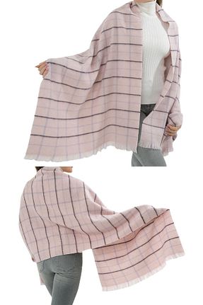 شال صورتی زنانه اکریلیک marufshop - کد 885793059