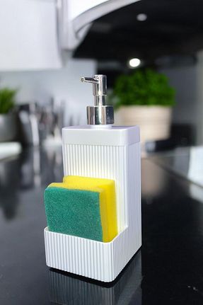 جا صابونی سفید پلاستیک DOVİ HOME - کد 885795350