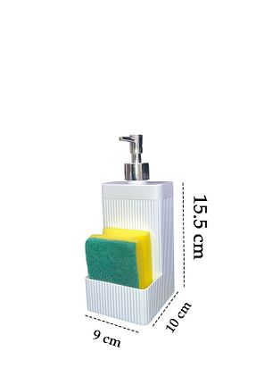 جا صابونی سفید پلاستیک DOVİ HOME - کد 885795350