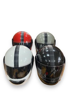 کلاه ایمنی موتور سواری طوسی Kapalı Kasklar Mrt - کد 885877577