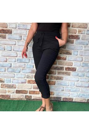 شلوار مشکی زنانه لیکرا Butik - کد 885901936