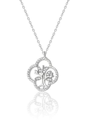 گردنبند نقره زنانه 925 عیار Zanaatsilver - کد 885900576