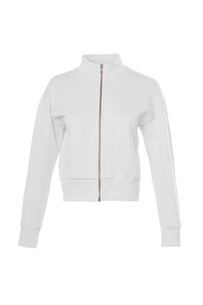 سوئیشرت سفید زنانه ساده hummel - کد 885973252