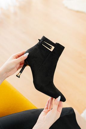 بوت / نیم بوت مشکی زنانه ضد آب CİRON SHOES - کد 885904600