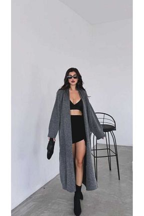 رویه طوسی زنانه پشمی NÜANS MODA - کد 885918410