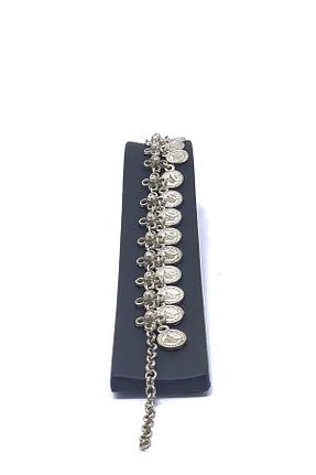 دستبند جواهر متالیک زنانه روکش نقره BONCADAS - کد 885941480