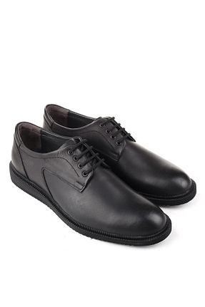 کفش کژوال مشکی مردانه چرم خالص Walkenzo - کد 885970625