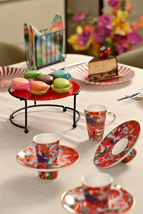 فنجان قهوه رنگی 6 نفره Edora Home - کد 885966551