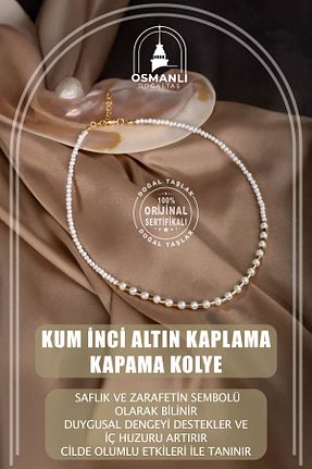 گردنبند جواهر رنگی زنانه سنگ OSMANLI DOĞAL TAŞ - کد 661660250