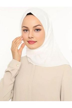روسری سفید پنبه ای Lerra - کد 885970694