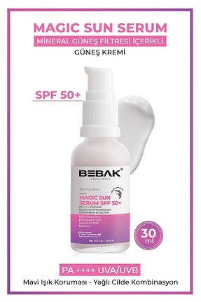 کرم ضد آفتاب صورت SPF 50 + Bebak - کد 836331243