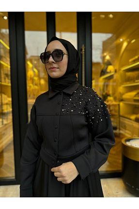 کت حجاب مشکی زنانه رگولار TERZİ DÜKKANI - کد 885976030