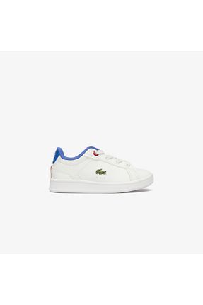 کفش اسنیکر سفید بچه گانه بند دار Lacoste - کد 885994952