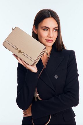 کیف پستچی سفید زنانه چرم مصنوعی U.S. Polo Assn. - کد 841487140