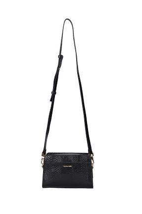 کیف پستچی مشکی زنانه چرم مصنوعی U.S. Polo Assn. - کد 841487391