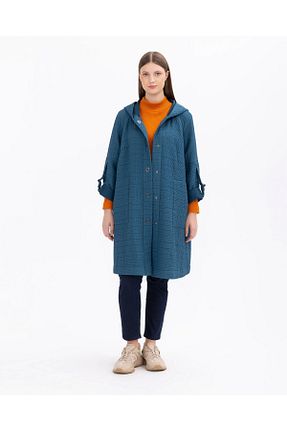 کلاه و ابایا آبی زنانه پنبه ای Gala-Xi - کد 775517840