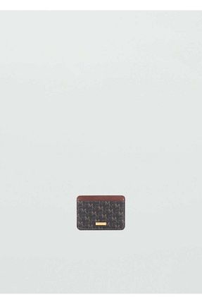 کیف پول قهوه ای زنانه ابعاد کوچک MANGO - کد 886002736