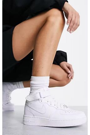 کفش اسنیکر سفید زنانه بند دار Nike - کد 885905968