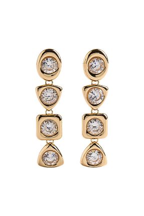 گوشواره جواهر طلائی زیرکن Parfois - کد 886048573
