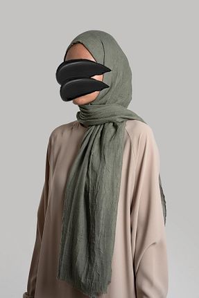 شال سبز زنانه پنبه ای Lemaye - کد 886104826