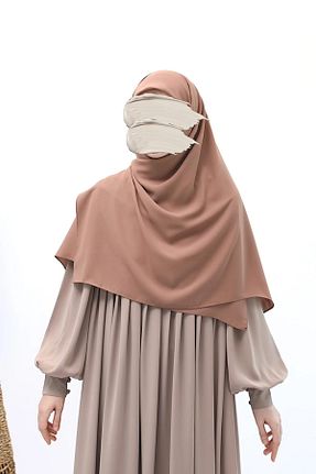 شال نارنجی زنانه Medine İpeği Lemaye - کد 886104822
