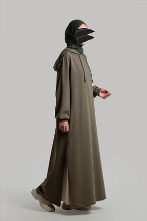لباس حجاب سبز زنانه رگولار Lemaye - کد 886117910