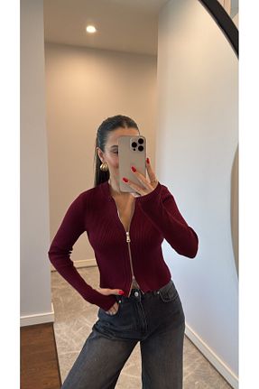 رویه زرشکی زنانه اکریلیک sinemkivanc co - کد 886130726