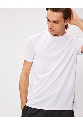 تیشرت سفید مردانه Straight Koton - کد 734824309