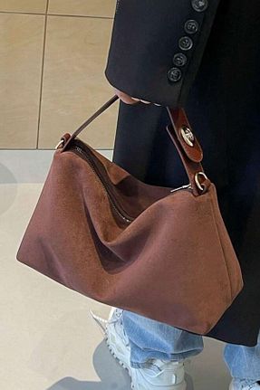 کیف دوشی سرمه ای زنانه چرم مصنوعی BAHELS - کد 886131725
