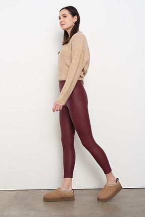 ساق شلواری زرشکی زنانه Qutu Butik - کد 886150674