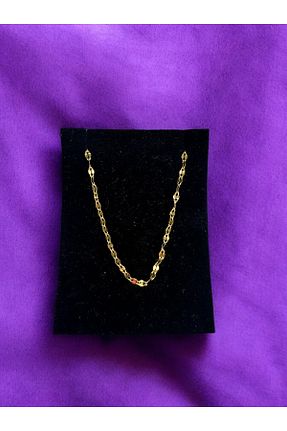 گردنبند استیل ( فولاد ) زرد زنانه استیل (فولاد) LUNİS LUXE - کد 886146218