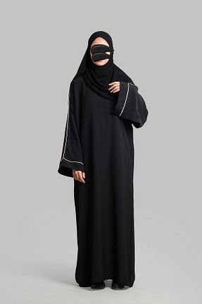 لباس حجاب مشکی زنانه اورسایز Lemaye - کد 886157531