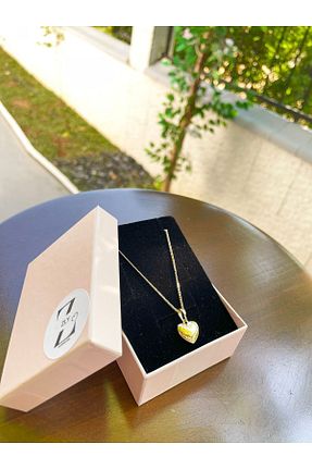 گردنبند استیل ( فولاد ) طلائی زنانه استیل (فولاد) zlyaccessories - کد 843067992