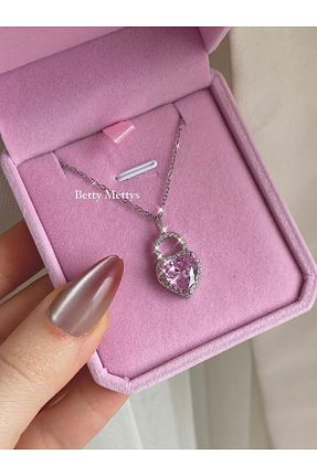 گردنبند استیل ( فولاد ) زنانه استیل ضد زنگ bettymettys - کد 886187380