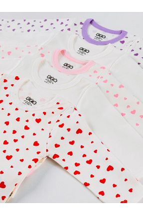 بادی و سرهمی نوزادی رنگی بچه گانه %100 پنبه EFU BABY - کد 886180561