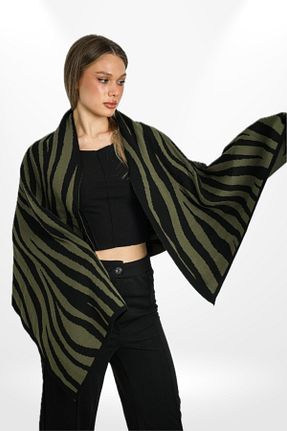 شال خاکی زنانه اکریلیک hijabchi - کد 886179553