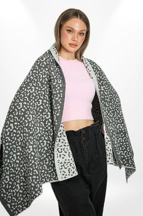 شال طوسی زنانه اکریلیک hijabchi - کد 886179561